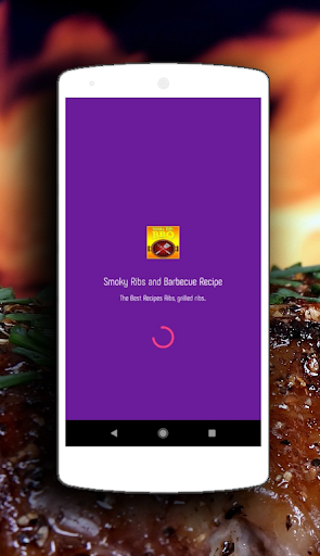 Android application Smoky Ribs and Barbecue Recipe screenshort
