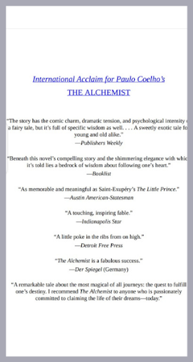 The Alchemist Novel by Paulo Coelho