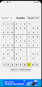Sudoku : brain challenge