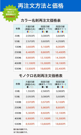 名刺作成　アーティス名刺工房