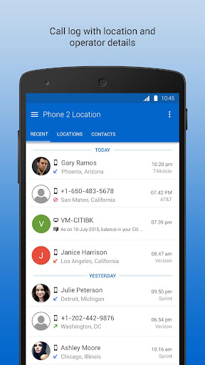 تطبيق Phone to Location - Caller ID برو2