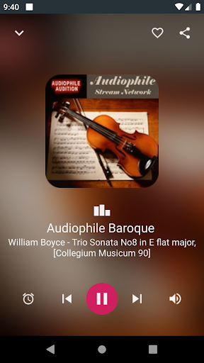 Classical Music Radio Screen 2