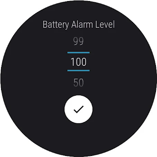 Battery Life Monitor and Alarm Captura de tela