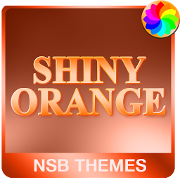 「Shiny Orange Theme for Xperia」のアイコン画像