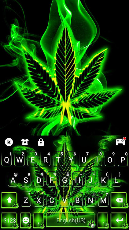 Neon Weed Smoke Theme - 8.7.1_0608 - (Android)