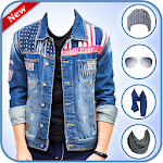 Cover Image of Tải xuống Men Denim Jeans Jackets Photo Editor 1.0 APK