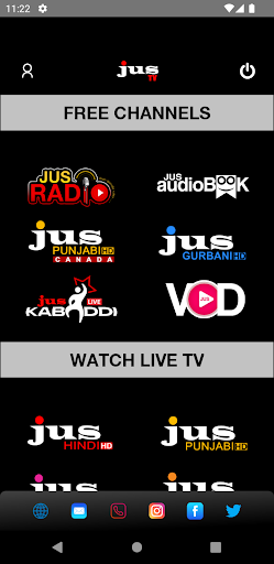 JUS TV Screen 3