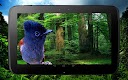 screenshot of 3D birds parallax