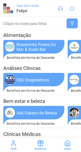 Harmonia Benefícios Screen 2
