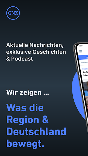 Android application GNZ - Nachrichten und Podcast screenshort
