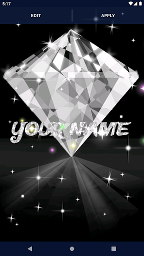 Sparkle Gold Live Wallpaper Screen 2