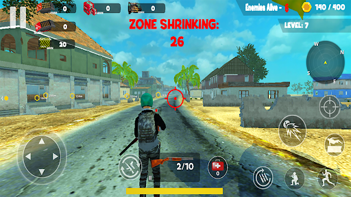 Android application Hamasutra: FPS Battle Royale screenshort