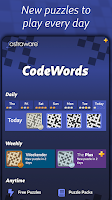 screenshot of Astraware CodeWords