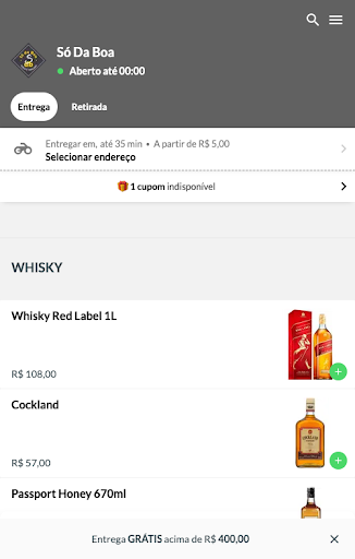 Android application Só Da Boa screenshort