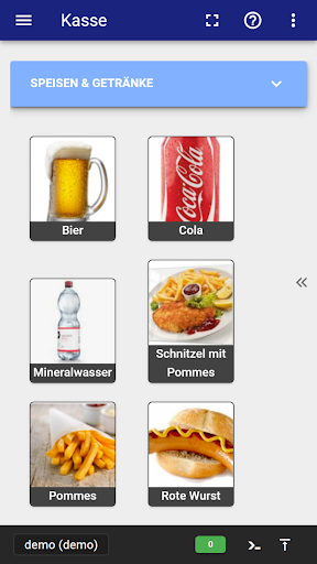 Kasse Screen 2