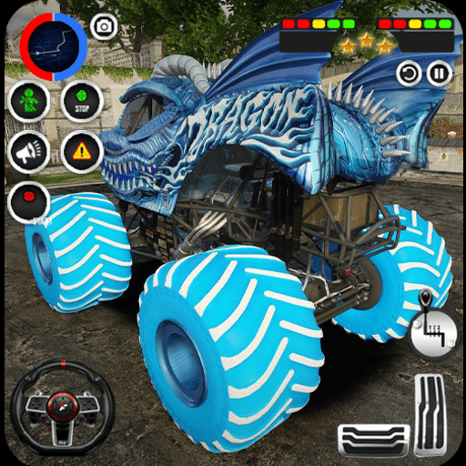 Real Monster Truck Games 3D