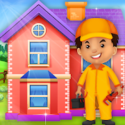 Repair Modern House: Cleaning & Fix it Game