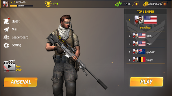 Sniper Game: Bullet Strike - Free Shooting Game screenshots 17