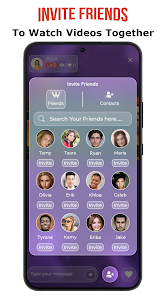 App to watch online videos with friends
