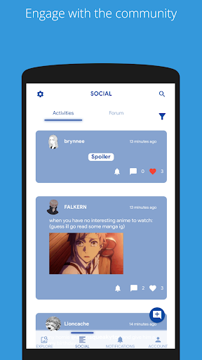 MAT - Unofficial Anilist app Screen 3