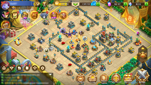 Screenshot Castle Clash: Правитель мира