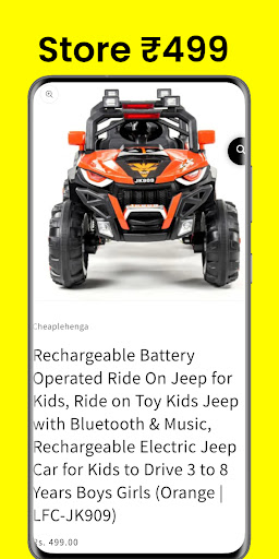 RC Car Toys Shopping App