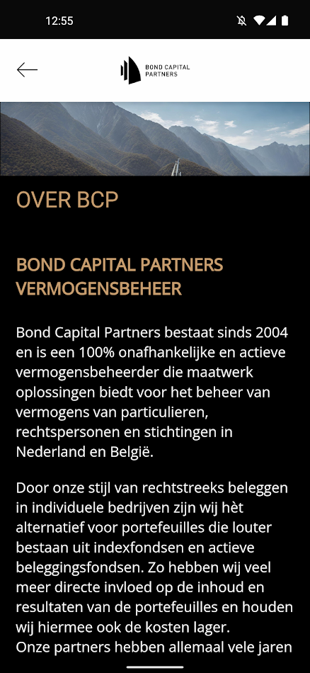 #3. BCP (Android) Göre: Bond Capital Partners B.V.