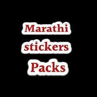 Marathi Stickers - Daily use w