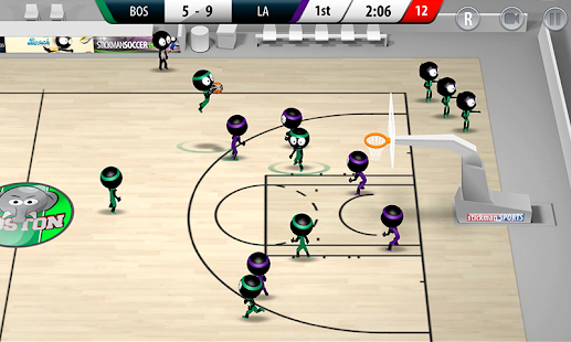 Stickman Basketball 2017 Screenshot