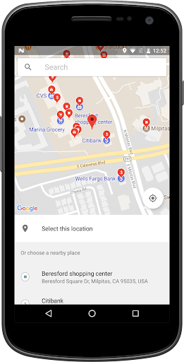 Location & Travel Alarm - Task Screen 2