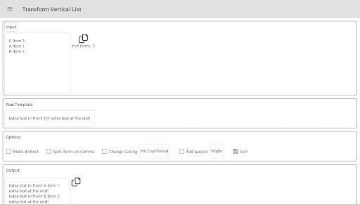 Android application DataTools screenshort