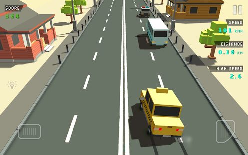 Blocky Traffic Racer Screenshot