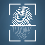 fingerprint lock screen fake icon