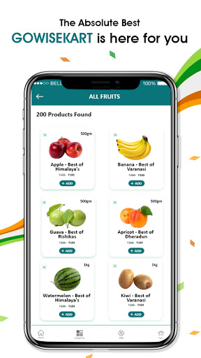 Gowisekart- Online Grocery App Screen 2