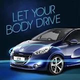 Peugeot208-Let your body drive icon