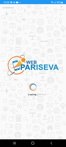 Android application WebPariseva screenshort