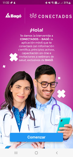 Android application Conectados Bagó screenshort