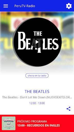 Android application PeruTV-Radio screenshort