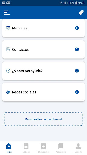 UPCT Politécnica de Cartagena Screen 3