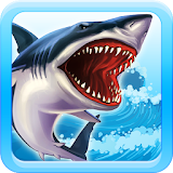 Shark Simulator Beach Attack icon