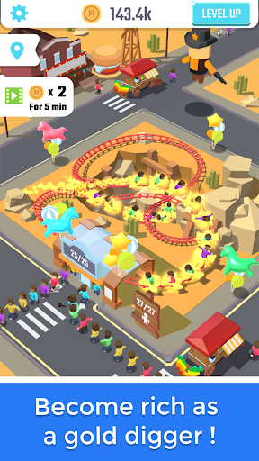 Idle Roller Coaster screenshots 4