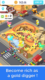 Idle Roller Coaster MOD APK 2.7.9 (Unlimited Money) 4