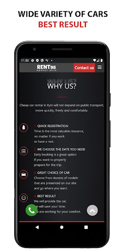 Rent95 - Car Rental Screen 3
