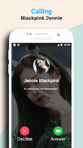 Blackpink Jennie chat falso