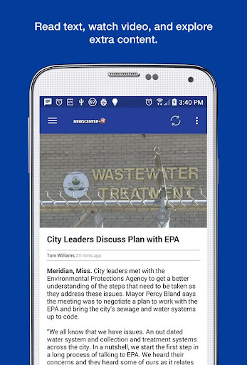 Screenshot of WTOK News