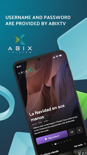 Android application AbixTV screenshort