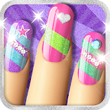 Glitter Nail Salon: Girls Game by Dress Up Star icon