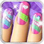 Glitter Nail Salon: Girls Game by Dress Up Star Apk
