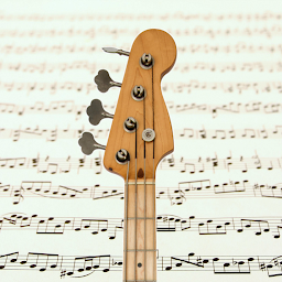 Slika ikone Bass Guitar Notes