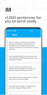 Happy Birthday Wishes and Quotes 6.0.0 APK screenshots 2